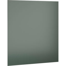 ASI Global Partitions Polymer Partition Panel w/o Brackets - 54-1/2"W Charcoal