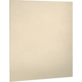 ASI Global Partitions Steel Partition Panel w/o Brackets - 57-1/2"W Almond