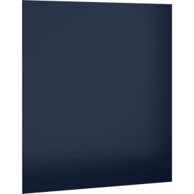 ASI Global Partitions Plastic Laminate Panel w/o Brackets - 57-1/2"W Navy Grafix