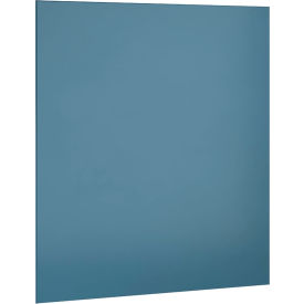 ASI Global Partitions Steel Partition Panel w/o Brackets - 57-1/2"W Azure