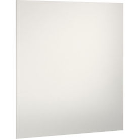 ASI Global Partitions Polymer Partition Panel w/o Brackets - 54-1/2"W Folkstone Gray