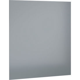 ASI Global Partitions Plastic Laminate Panel w/o Brackets - 57-1/2"W Dove Gray