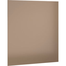 ASI Global Partitions Plastic Laminate Panel w/o Brackets - 59-1/2"W Taupe