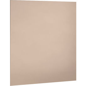 ASI Global Partitions Steel Partition Panel w/o Brackets - 54-1/2"W Khaki