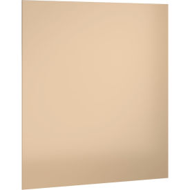 ASI Global Partitions Plastic Laminate Panel w/o Brackets - 59-1/2"W Sand