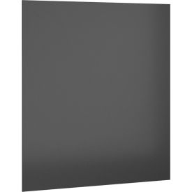 ASI Global Partitions Plastic Laminate Panel w/o Brackets - 59-1/2"W Storm Solidz