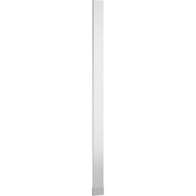ASI Global Partitions Phenolic Black Core Pilaster w/ Shoe - 7"W x 82"H Folkstone Celesta
