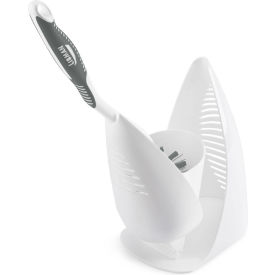 Libman Commercial Large Angled Toilet Bowl Brush & Caddy - 1022