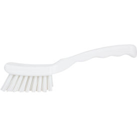 Carlisle Multi Purpose Hand Scrub Brush w/Poly Bristles 7-1/4" White