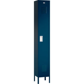 ASI Storage Traditional 1-Tier 1 Door Locker 12"W x 15"D x 78"H Blue Frost Assembled