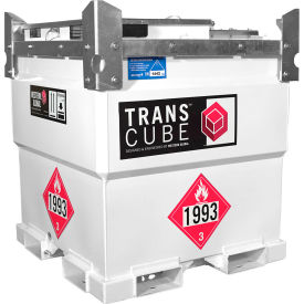 Western Global 251 Gallon TransCube Diesel Transportable Fuel Storage Tank with Fuel Gauge