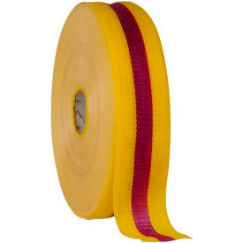 NMC Webbed Barrier Tape - Magenta/Yellow - 150'L x 2"W