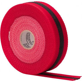 NMC Webbed Barrier Tape - Red/Black - 150'L x 2"W