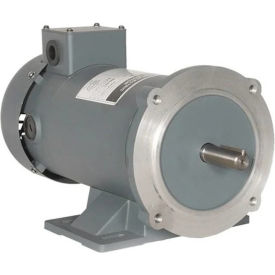Worldwide Electric Perm. Magnet DC Motor 0.75HP 1800 RPM 12V 56C Frame C-Face w/ Removable Base
