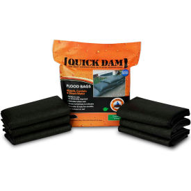 Absorbent Specialty Products QD1224-6 Quick Dam Flood Bags 12in x 24in 6PK image.