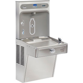 Elkay LVRCGRN8WSK ezH2O VR Bottle Filling Station Refrigerated Filtered GreenSpec Stainless