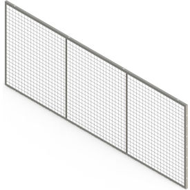 Wirecrafters - RackBack® Wire Mesh Pallet Rack Enclosure - Back Panel 120""W x48""