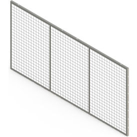 Wirecrafters - RackBack® Wire Mesh Pallet Rack Enclosure - Back Panel 96""W x 48""
