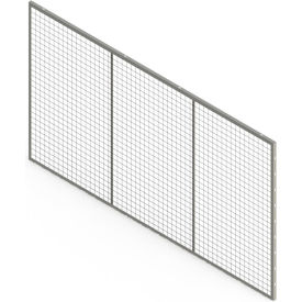 Wirecrafters - RackBack® Wire Mesh Pallet Rack Enclosure - Back Panel 108""W x60""