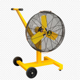Big Ass Fans AirEye Directional Fan with Pedestal Mount/Low Rider Base 24""