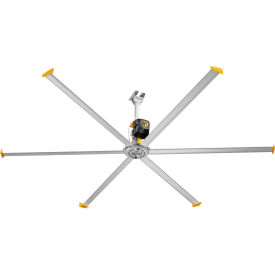 Big Ass Fans® Powerfoil® 6 20 HVLS Industrial Ceiling Fan 1 Phase 159779 CFM 208V 