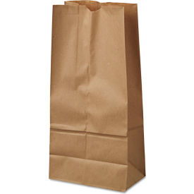 Duro Bag Paper Grocery Bags #26 7-3/4"W x 4-13/16"D x 16"H Kraft 500/Pack