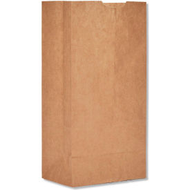 Duro Bag Grocery Paper Bags 5"W x 3-1/3"D x 9-3/4"H Brown 500/Pack