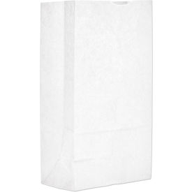 Paper Grocery Bags #12 7-1/16"W x 4-1/2"D x 13-3/4"H White 500/Pack