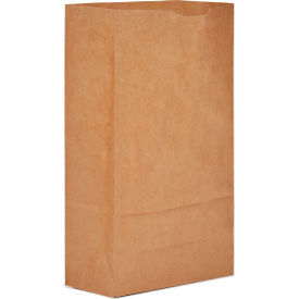 Duro Bag Extra Heavy Duty Paper Grocery Bags #6 6"W x 3-5/8"D x 11-1/16"H Kraft 500/Pack