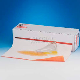 Bel-Art Products 246751000 Bel-Art F24675-1000 Disposable Labmat™ Bench Liner Roll, 20" x 50 ft., Orange, Box of 1 Roll image.