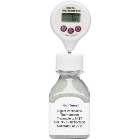 Bel-Art Products 602102200 H-B Calibrated Electronic Verification Lollipop Stem Thermometer 0/70C (32/158F) image.