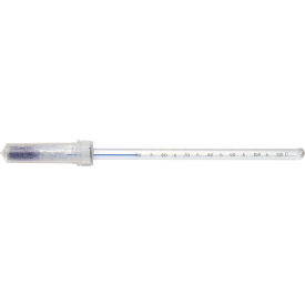 Bel-Art Products 607010000 H-B DURAC Plus Dry Block/Incubator Liquid-In-Glass Thermometer, 50 to 110C, PFA Safety Coated image.