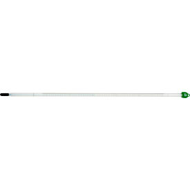 Bel-Art Products 607300100 H-B DURAC Plus Precision Liquid-In-Glass Thermometer, -1 to 101C, 76mm Immersion image.