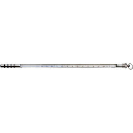 H-B DURAC Plus Armored Liquid-In-Glass Thermometer, 0 to 230F, 76mm Immersion, Organic Liquid Fill