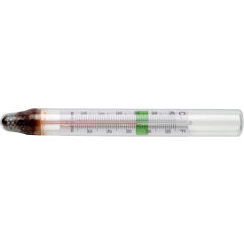 Bel-Art Products 608020100 H-B DURAC Liquid-In-Glass Aquarium Thermometer, -10 to 40C (20 to 100F), Organic Liquid Fill image.
