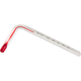 H-B DURAC Liquid-In-Glass Angled Thermometer, 25 to 95C, Organic Liquid Fill