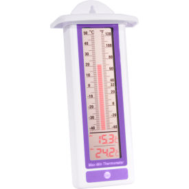Bel-Art Products 609002800 H-B DURAC Probeless Electronic Indoor/Outdoor Thermometer, -40/50C (-40/122F) image.