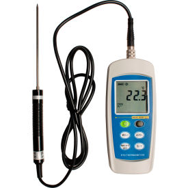 H-B DURAC RTD Electronic Thermometer, -100 to 300C (-148 to 572F), PT100 Probe