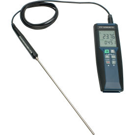 Bel-Art Products 609010100 H-B DURAC High Temp Precision RTD Elec Thermometer, -100 to 400C, Individual Calibration Report image.