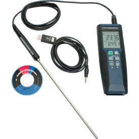 Bel-Art Products 609010200 H-B DURAC High Temp Precision RTD Electronic Thermometer / Data Logger, -100 to 400C (-148 to 752F) image.