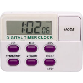 Bel-Art Products 617003000 H-B DURAC Single Channel Electronic Timer with Memory and Clock and Certificate of Calibration image.