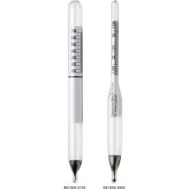 Bel-Art Products 618060200 H-B DURAC 0.690/0.800 Specific Gravity and 43/70 Degree Baume Dual Scale Hydrometer image.