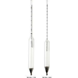 Bel-Art Products 618912300 H-B DURAC 1.200/1.250 Specific Gravity ASTM 129H Hydrometer for Heavy Liquids image.