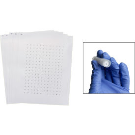 Bel-Art Products 134919501 Bel-Art Cryogenic Storage Label Sheets, 9.5mm Dots for 0.5-1.5ml Tubes, White (3840 labels) image.