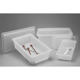 Bel-Art Products 161880000 SP Bel-Art Polypropylene Instrument Tray with Cover, 6 x 3 3/4 x 2 1/4" image.