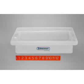 Bel-Art Products 162700000 SP Bel-Art General Purpose Polyethylene Tray without Faucet, 12 x 16 x 3" image.