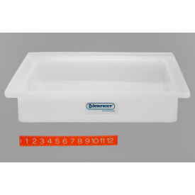 Bel-Art Products 162720000 SP Bel-Art General Purpose Polyethylene Tray without Faucet, 18 x 22 x 4" image.