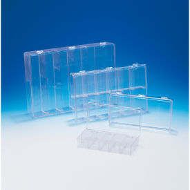 Bel-Art Products 166140000 SP Bel-Art Plastic 24 Compartment Storage Box, 13 1/8 x 9 x 2 5/16" image.