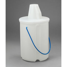 Bel-Art Products 169580000 Bel-Art Cone Style Acid/Solvent Bottle Carrier, Holds One 4 Liter (1 Gallon) Bottle, Polyethylene image.