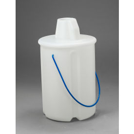 Bel-Art Products 16960-0000 Bel-Art Truncated Style Acid/Solvent Bottle Carrier 169600000, Polyethylene, Holds 4L Bottle, 1/PK image.